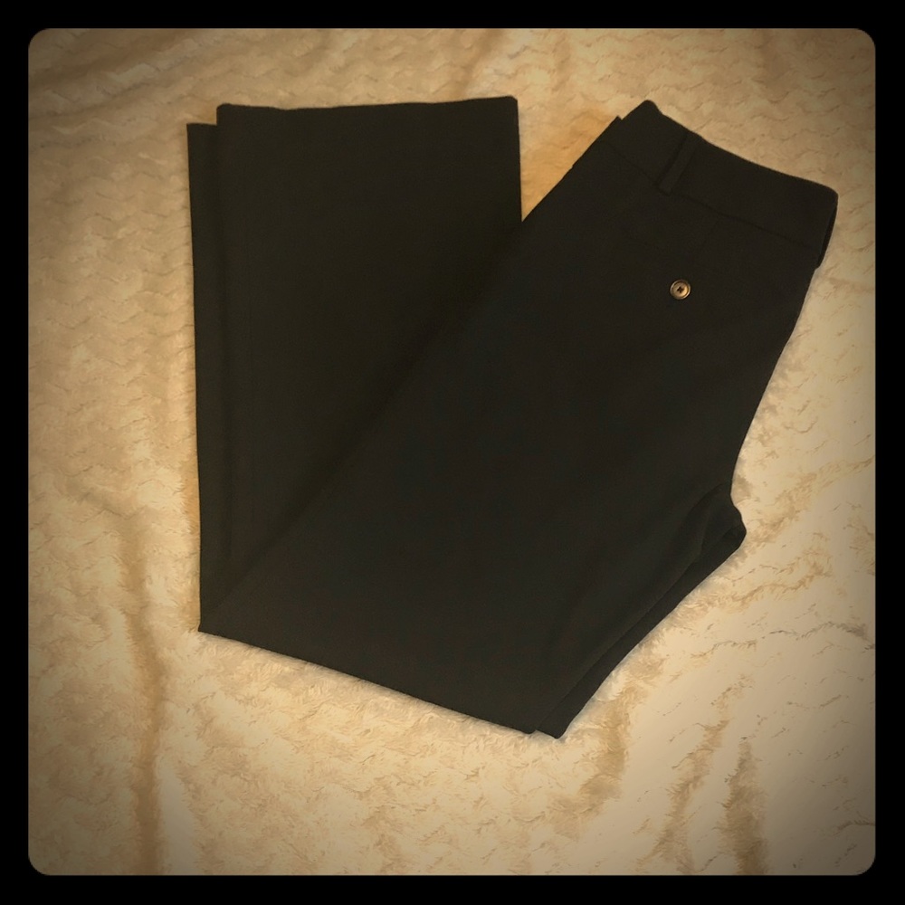 Loft- black dress / work pants